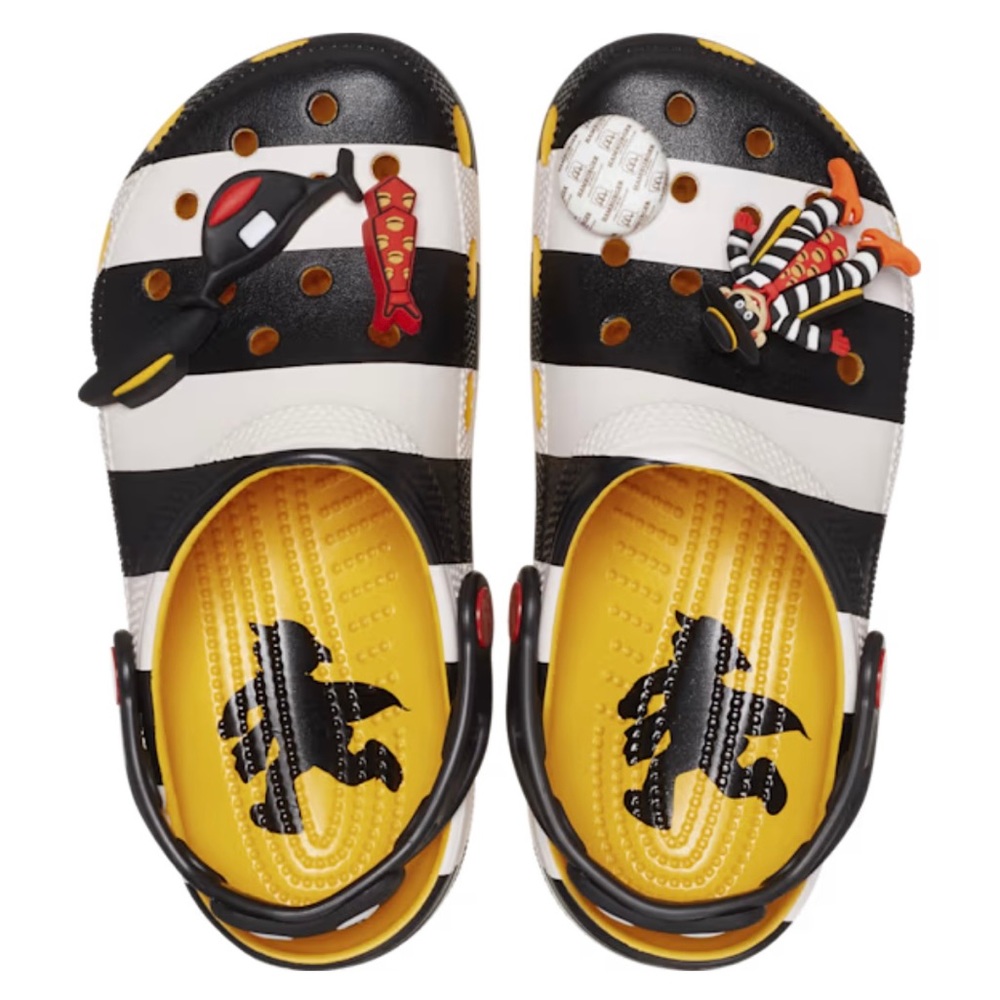 MCDONALD’S X CROCS HAMBURGLAR CLASSIC CLOG Size 13 Men’s